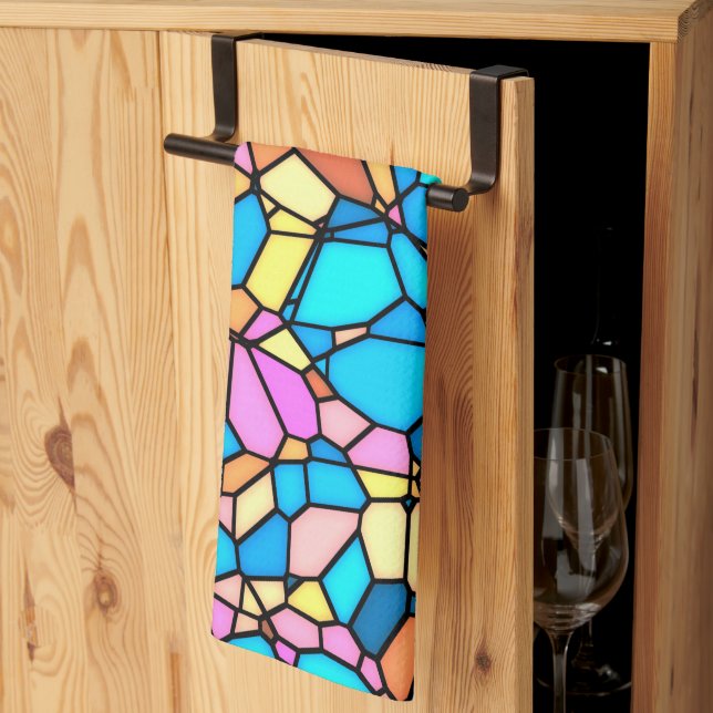 Paño De Cocina Stain Glass Lite (Pliegue de tercios)