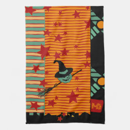 Paño De Cocina Starry Ride with Green Jack Tea Towel