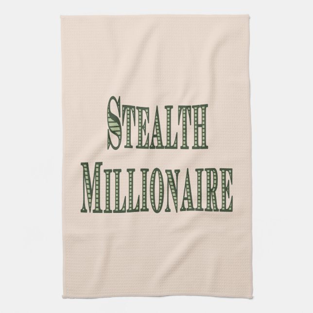 Paño De Cocina Stealth Millionaire (Vertical)