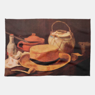 Paño De Cocina Still Life Yellow Straw Gorra por Vincent van Gogh