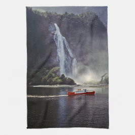 Paño De Cocina Stirling cae en sonido Milford - Nueva Zelanda