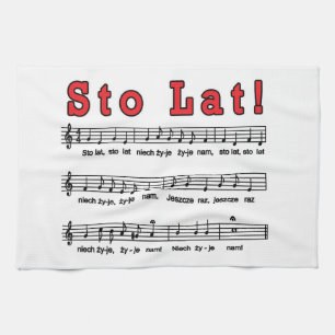 Paño De Cocina ¡Sto Lat! Canción