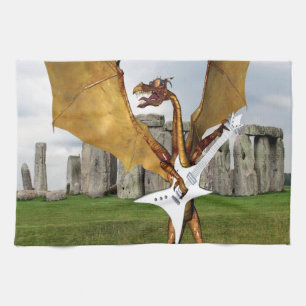 Paño De Cocina Stonehenge Dragon