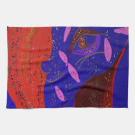 Paño De Cocina Strikingly Beautiful Creature Kitchen Towel