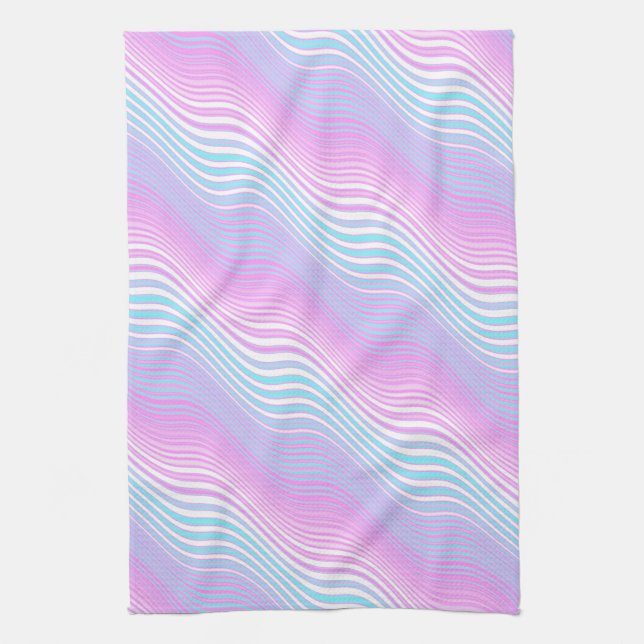 Paño De Cocina stripewave evolution : (Vertical)