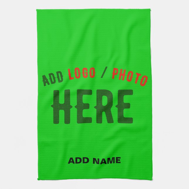PAÑO DE COCINA STYLISH MODERN CUSTOM LIME GREEN VERIFIED BRANDED (Vertical)