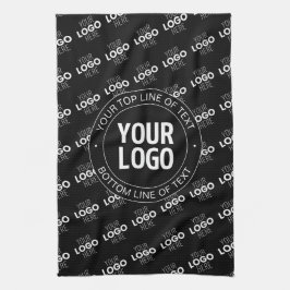 Paño De Cocina Su logotipo y el texto del Personalizable con el p