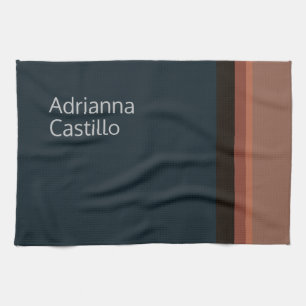 Paño De Cocina Su nombre es la llanura moderna Minimalista