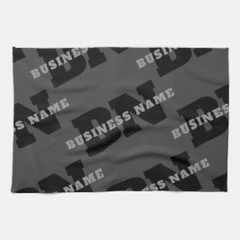 Paño De Cocina Su nombre o nombre comercial | Gris Masculino Mode