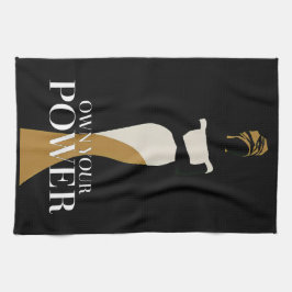 Paño De Cocina Su poder: un retrato de confianza y gracia