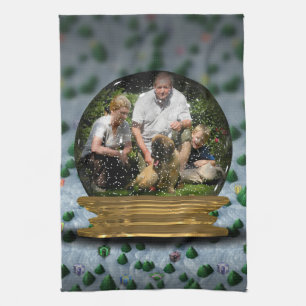 Paño De Cocina ¡Su propia foto en un capítulo de Snowglobe! -