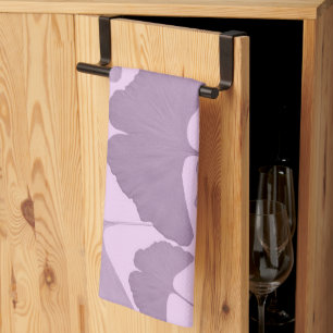 Paño De Cocina Suave Ginkgo Botánico Púrpura Sueño 1