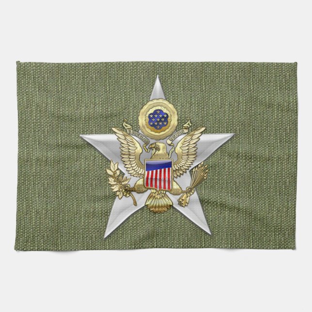 Paño De Cocina Subdivisión de Personal General Insignia (Horizontal)