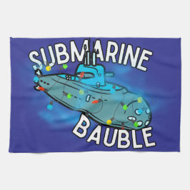 Paño De Cocina Submarino, bauble, navidades