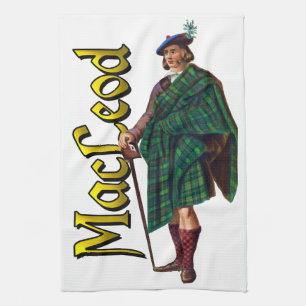 Paño De Cocina Sueño del escocés de MacLeod del clan