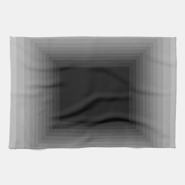 Paño De Cocina Sumergido en el diseño gris CricketDiane del arte (Horizontal)