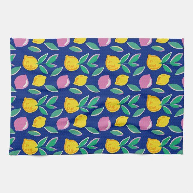 Paño De Cocina Summer Lemon Colorful (Horizontal)