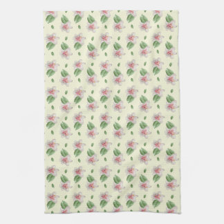 Paño De Cocina Summer Lily Floral Seamless Pattern