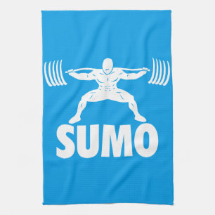 Paño De Cocina SUMO SQUAT - Motivación de elevación de potencia