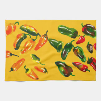 Paño De Cocina Sun-Drenched Peppers Kitchen Towels
