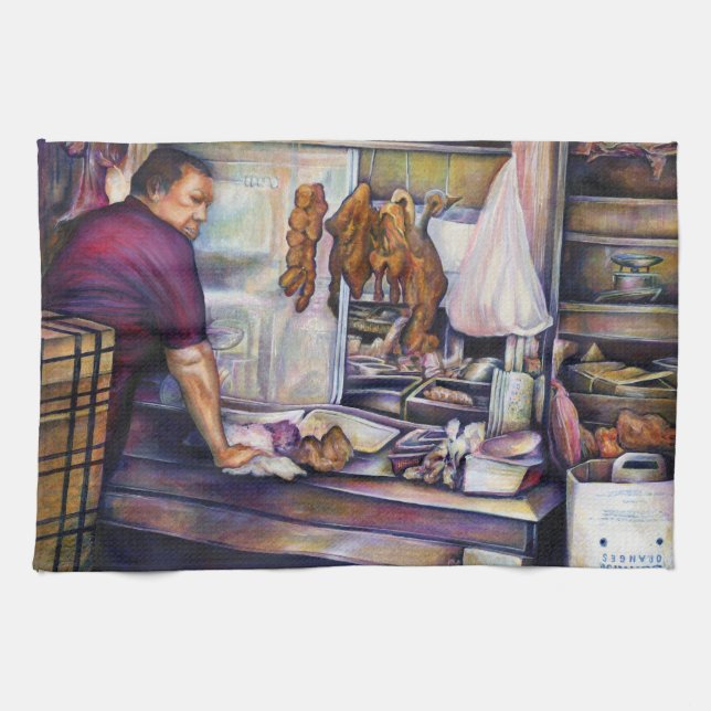 Paño De Cocina Sun-Kissed, Singapur (Horizontal)