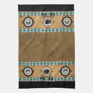 Paño De Cocina Sunface y búfalo