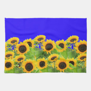 Paño De Cocina Sunflower - Libertad Ucrania Paz Bandera ucraniana