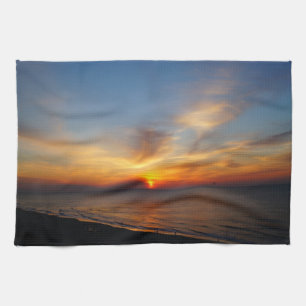 Paño De Cocina Sunrise and Sea