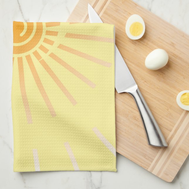 Paño De Cocina Sunshine 3 (Doblado Cuarto)