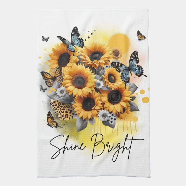 Paño De Cocina Sunshine Bloom (Vertical)
