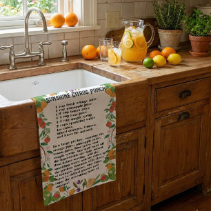 Paño De Cocina Sunshine Citrus Punch