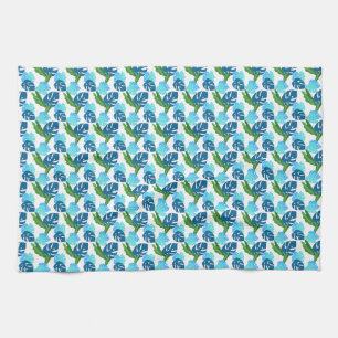 Paño De Cocina Sunshine tropical de cumpleaños y sueños de palmer