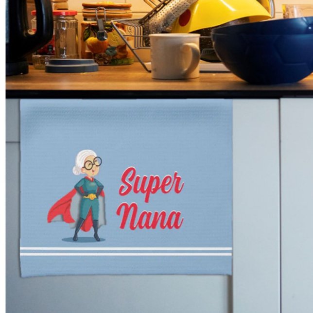 Paño De Cocina Super Nana Fun Gift (Subido por el creador)