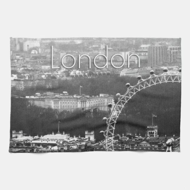 Paño De Cocina ¡Super! Rueda del Milenio" (Horizontal)