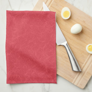 Paño De Cocina Superficie texturizada roja con patrón de remolino