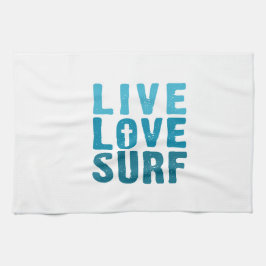 Paño De Cocina surf-amor-vivo