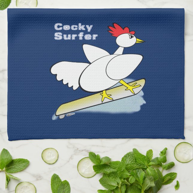 Paño De Cocina Surfista de Cocky (Doblado)