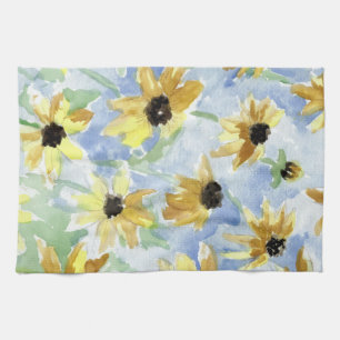 Paño De Cocina Susan Floral de ojos negros