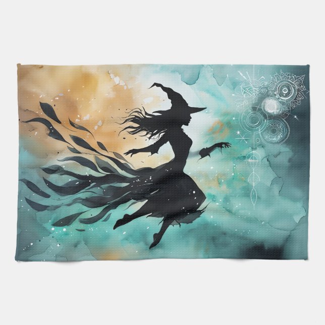 Paño De Cocina Susurros del éter (Horizontal)