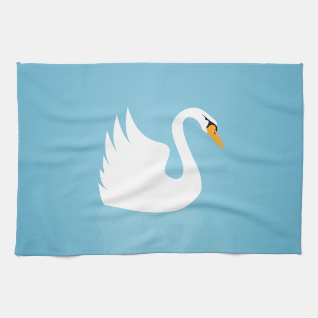 Paño De Cocina Swan (Horizontal)