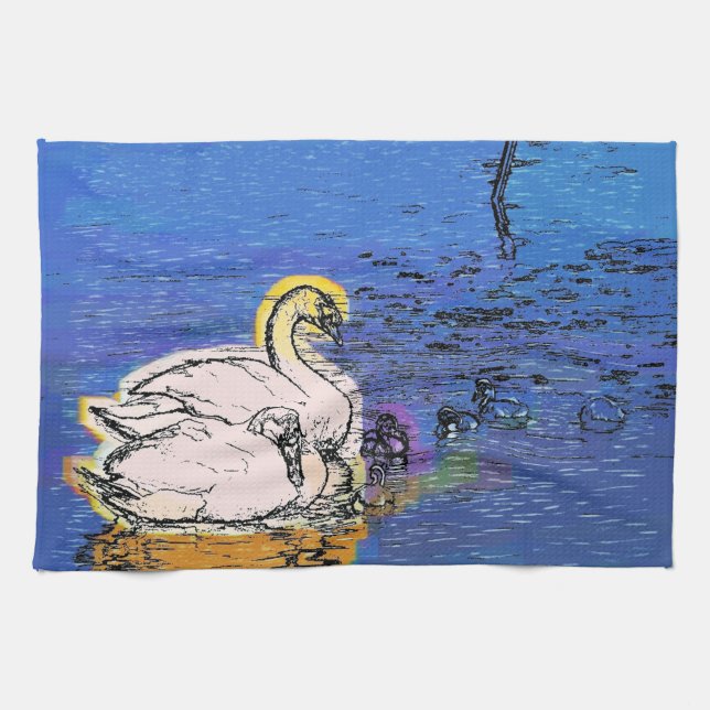PAÑO DE COCINA SWANS (Horizontal)