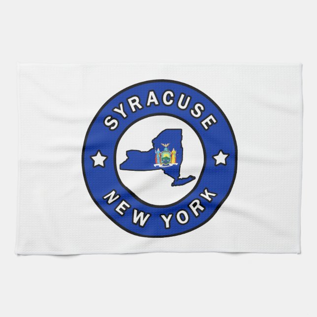Paño De Cocina Syracuse New York (Horizontal)