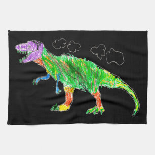 Paño De Cocina T-Rex