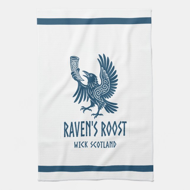 Paño De Cocina Taberna Raven's Roost Wick Escocia (Vertical)