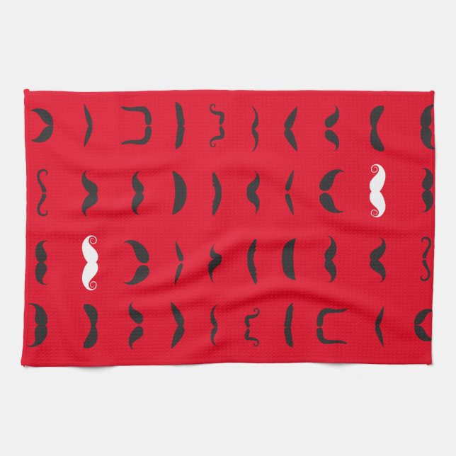 Paño De Cocina 'taching a través de la nieve (Horizontal)