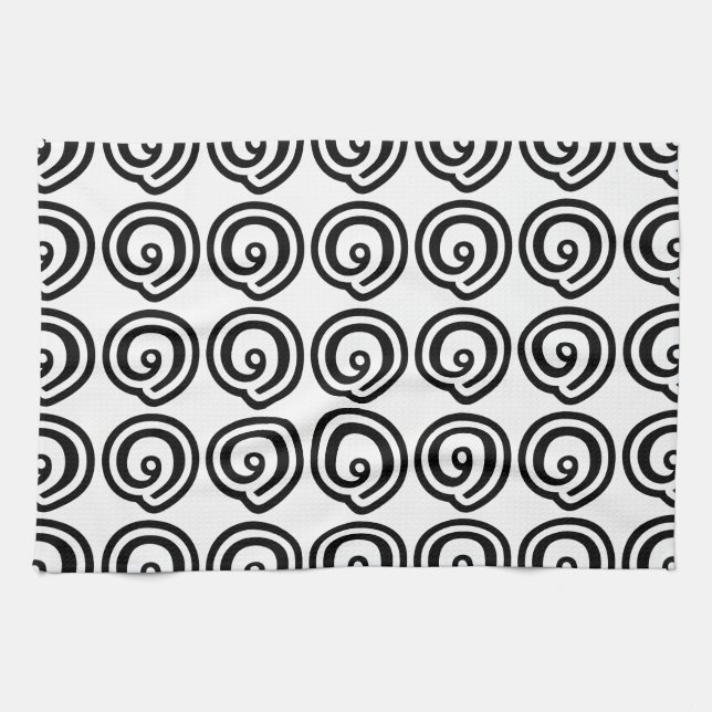 Paño De Cocina Tailandia Número 1 / Uno / ๑ (Nueng) Idioma tailan (Horizontal)