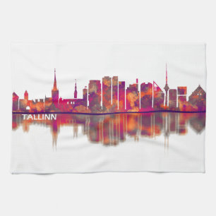 Paño De Cocina Tallinn Skyline