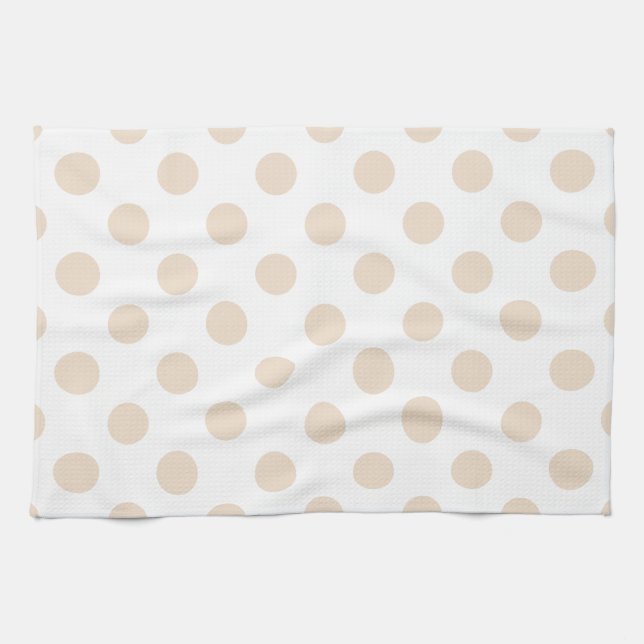 Paño De Cocina Tan polka puntos (Horizontal)