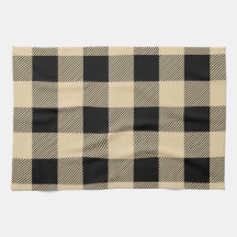 Tan vintage y juego de búfalo negro