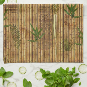 Paño De Cocina Tapa de bambú